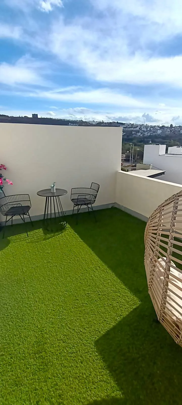 Roof garden con vista